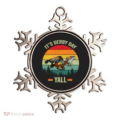 It's Derby Day Yall Retro Derby Horse Racing Lovers Gift Ornament