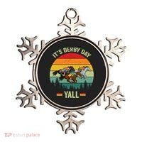 It's Derby Day Yall Retro Derby Horse Racing Lovers Gift Ornament thumb 0