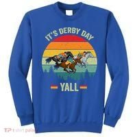 It's Derby Day Yall Retro Derby Horse Racing Lovers Gift Sweatshirt thumb 0