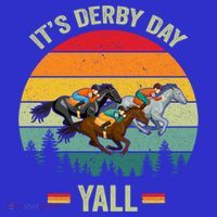 It's Derby Day Yall Retro Derby Horse Racing Lovers Gift Tumbler thumb 3