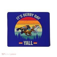 It's Derby Day Yall Retro Derby Horse Racing Lovers Gift Mousepad thumb 0