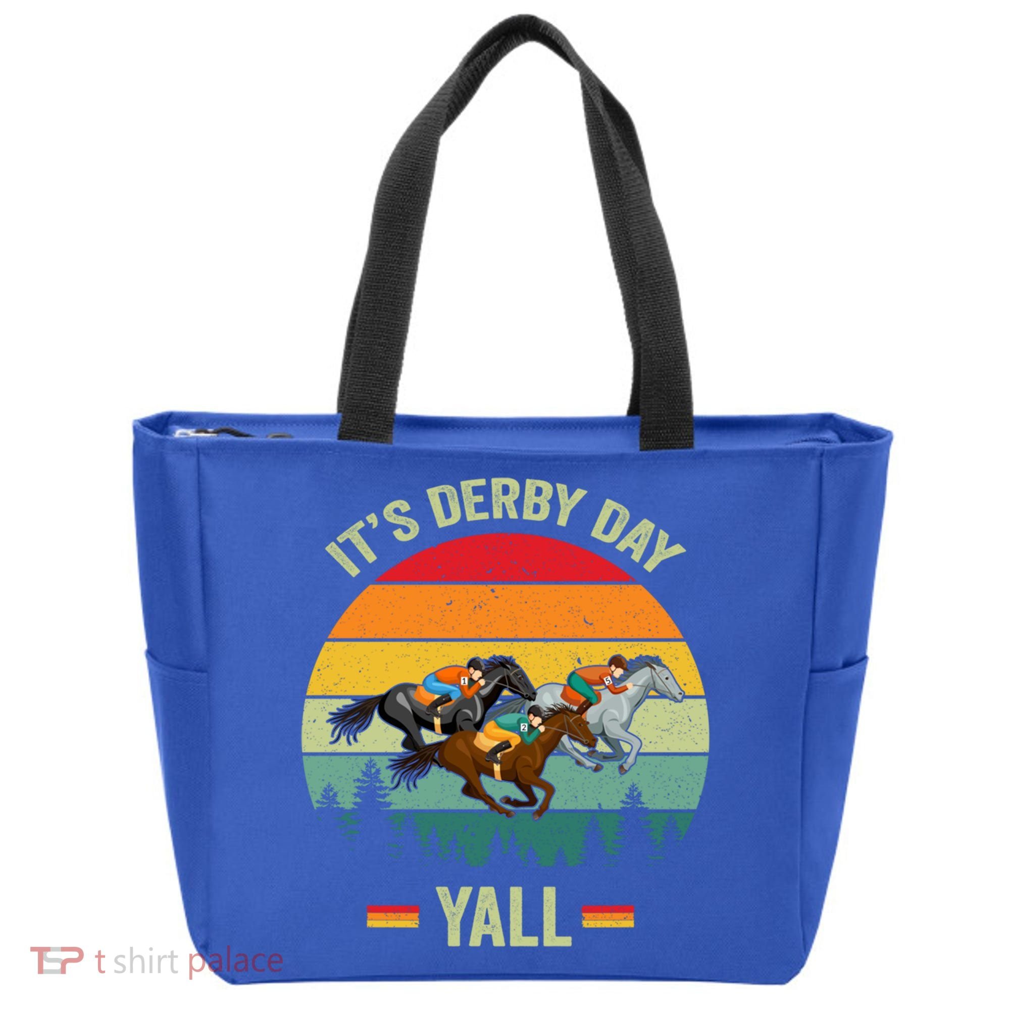 It's Derby Day Yall Retro Derby Horse Racing Lovers Gift Tote Bag