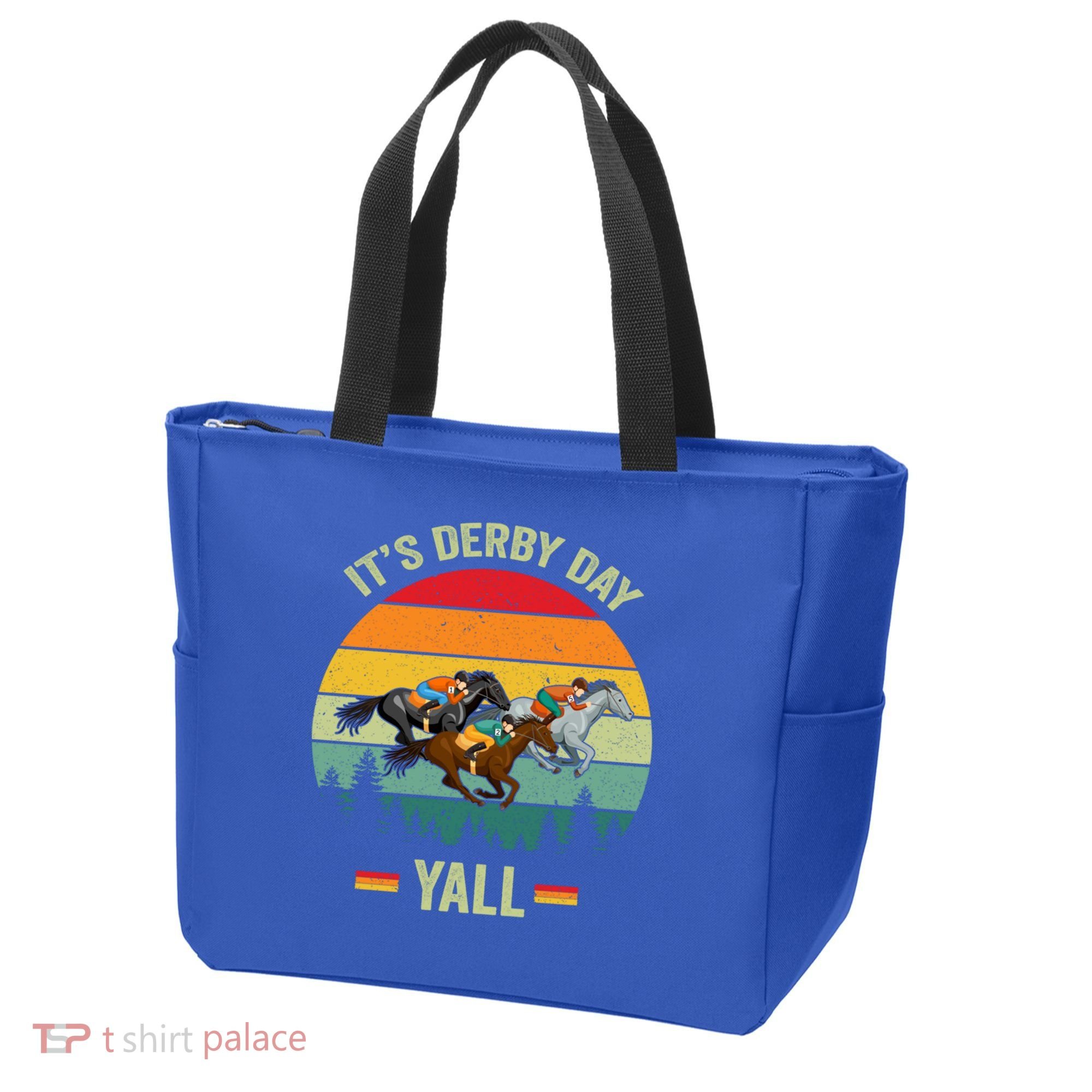 It's Derby Day Yall Retro Derby Horse Racing Lovers Gift Tote Bag
