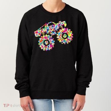 International Dot Day Monster Truck Make Your Mark Women's Sweatshirt