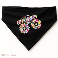 International Dot Day Monster Truck Make Your Mark USA-Made Doggie Bandana thumb 0