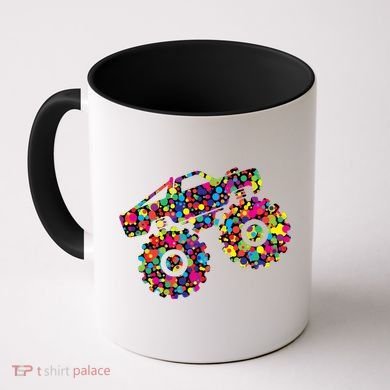International Dot Day Monster Truck Make Your Mark Coffee Mug