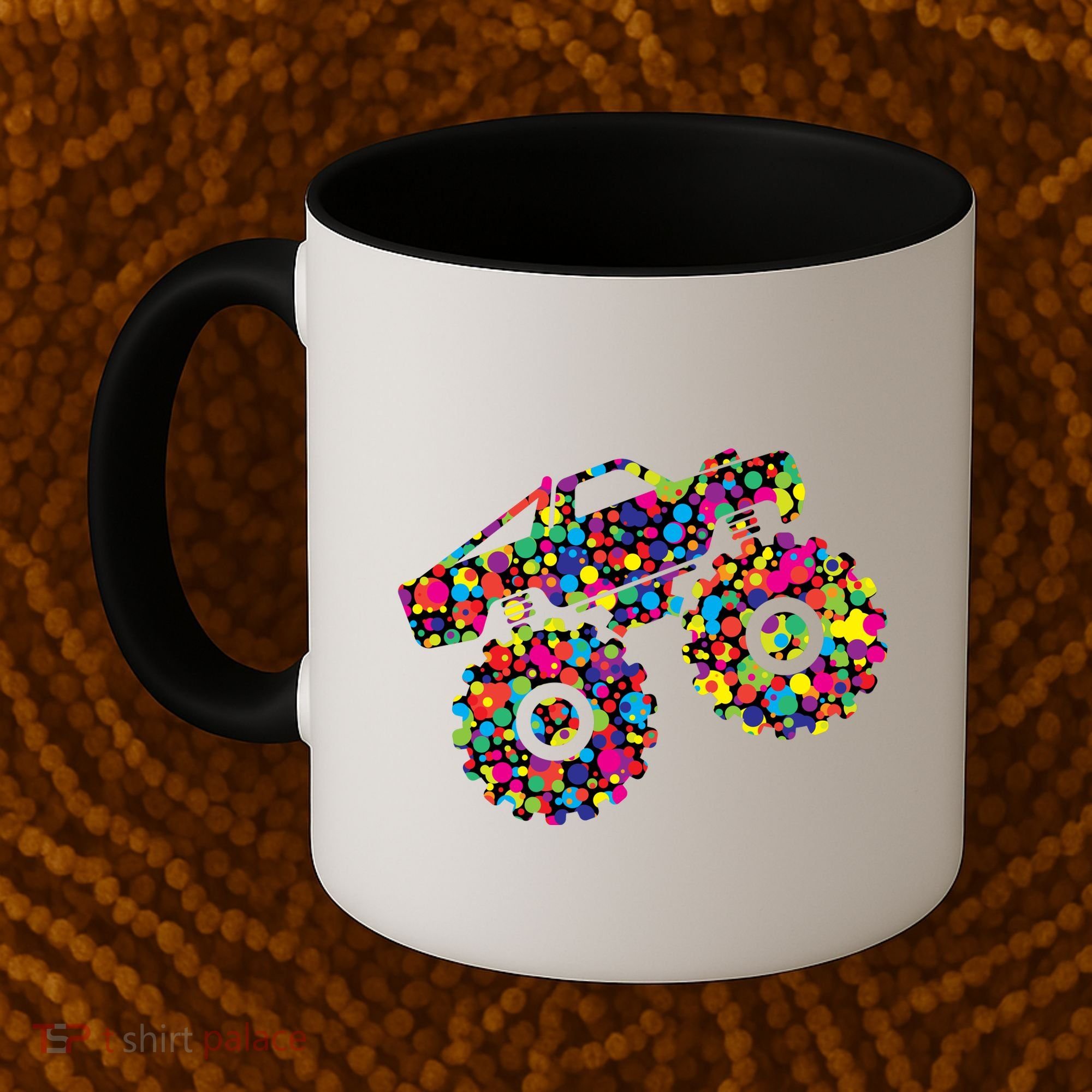 International Dot Day Monster Truck Make Your Mark Coffee Mug