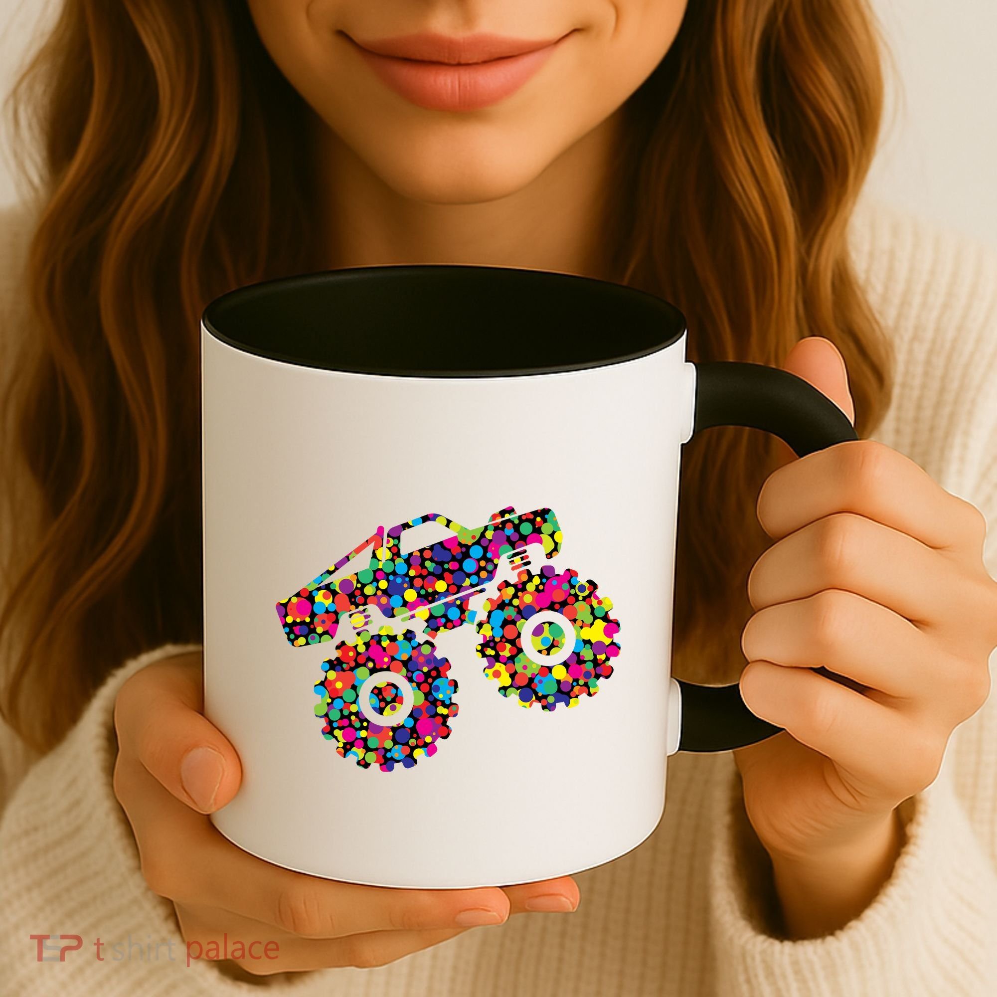 International Dot Day Monster Truck Make Your Mark Coffee Mug