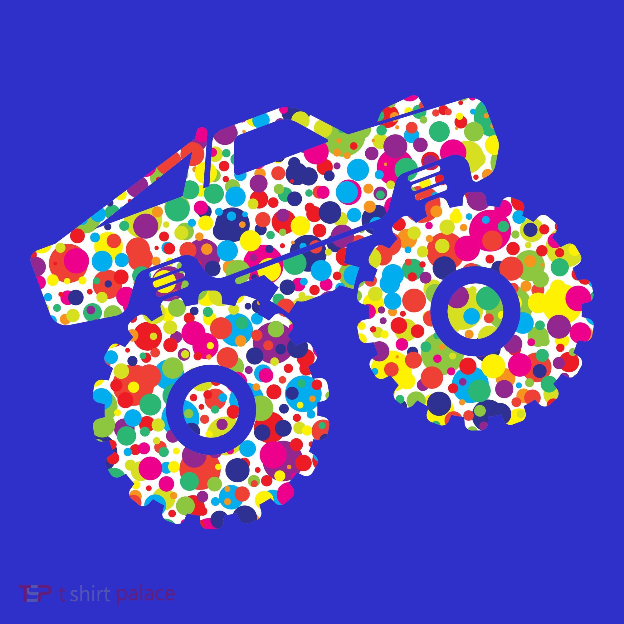 International Dot Day Monster Truck Make Your Mark Mousepad