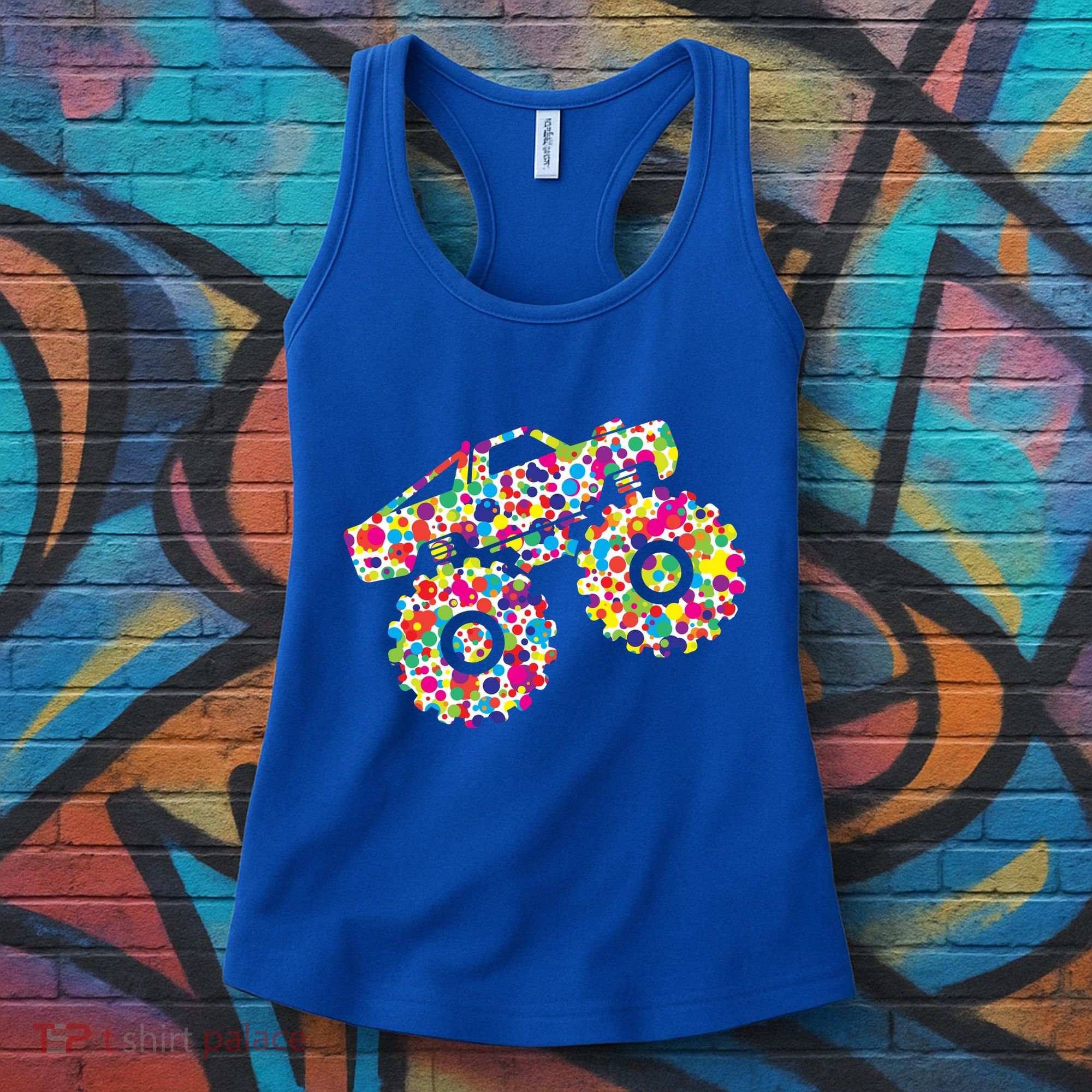 International Dot Day Monster Truck Make Your Mark Women's Tank Top