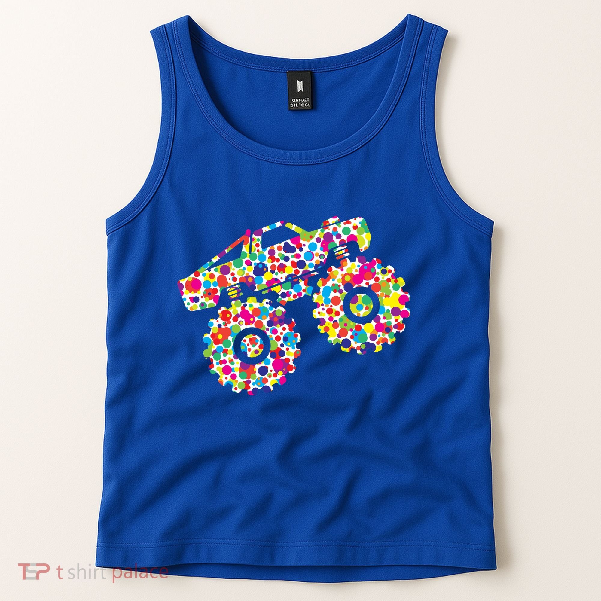 International Dot Day Monster Truck Make Your Mark Tank Top