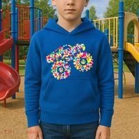International Dot Day Monster Truck Make Your Mark Kids Hoodie thumb 2