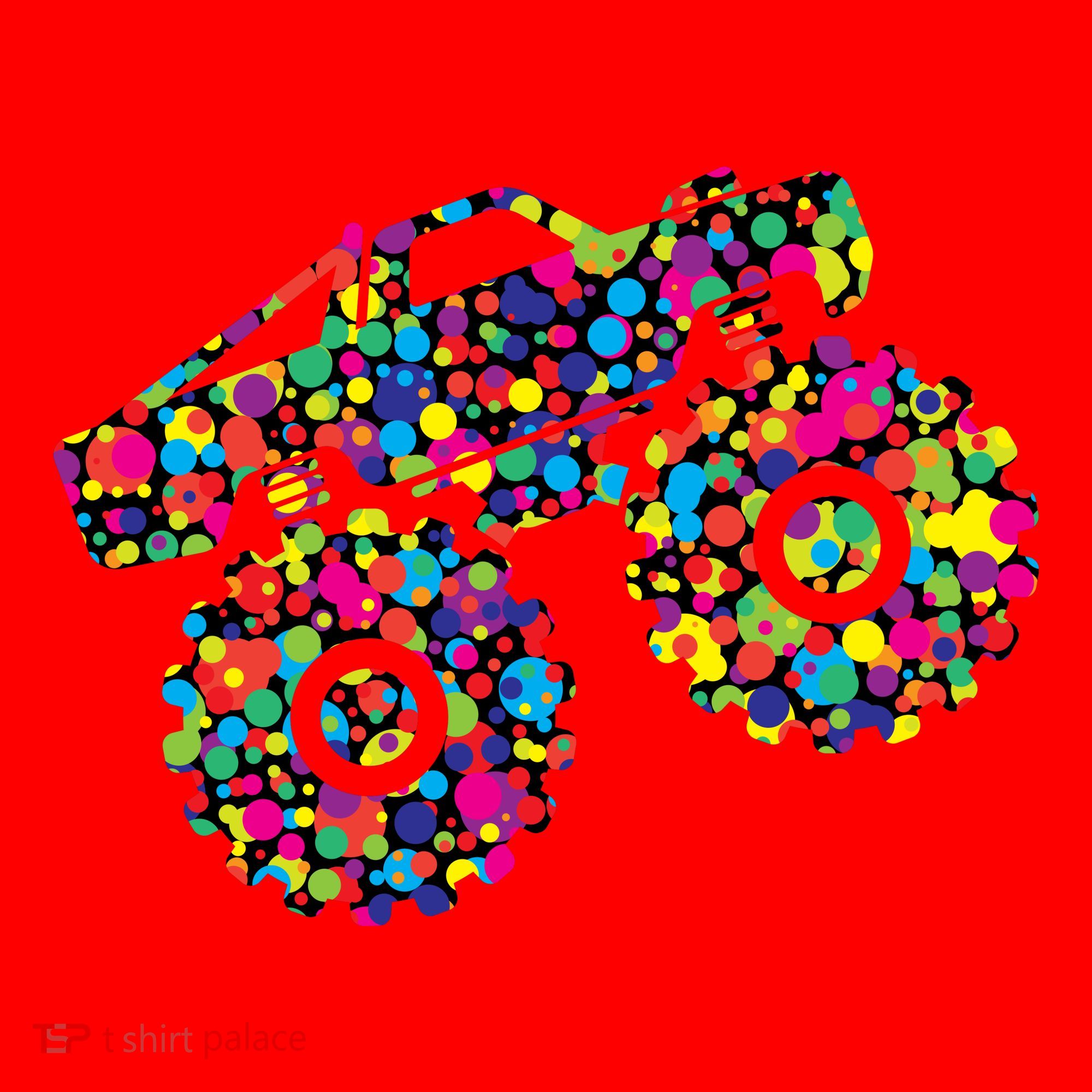 International Dot Day Monster Truck Make Your Mark Santa Hat
