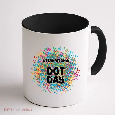 International Dot Day Coffee Mug back