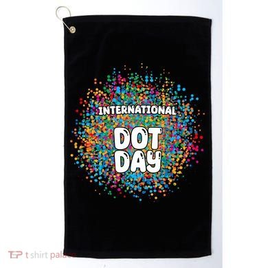 International Dot Day Golf Towel