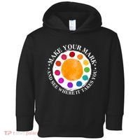 International Dot Day Make Your Mark And See Where It Takes You Toddler Hoodie thumb 0