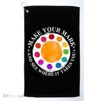 International Dot Day Make Your Mark And See Where It Takes You Golf Towel thumb 0