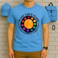 International Dot Day Make Your Mark And See Where It Takes You T-Shirt thumb 5