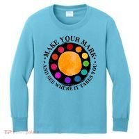 International Dot Day Make Your Mark And See Where It Takes You Kids Long Sleeve Shirt thumb 0