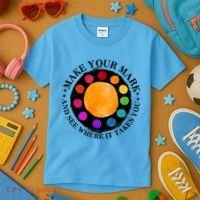 International Dot Day Make Your Mark And See Where It Takes You Kids T-Shirt thumb 3