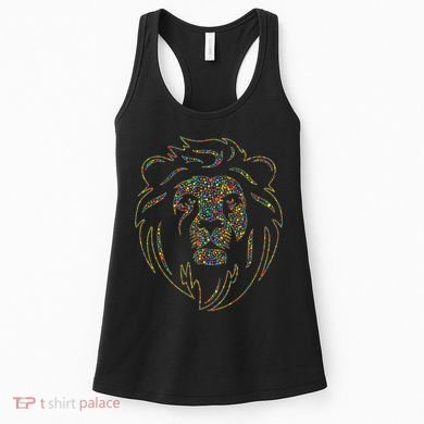 International Dot Day Colorful Dot Lion Women's Tank Top