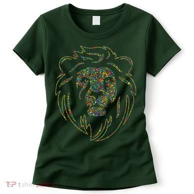 International Dot Day Colorful Dot Lion Women's T-Shirt