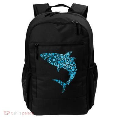 International Dot Day Teal Dot Shark Backpack