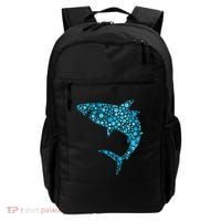 International Dot Day Teal Dot Shark Backpack thumb 0