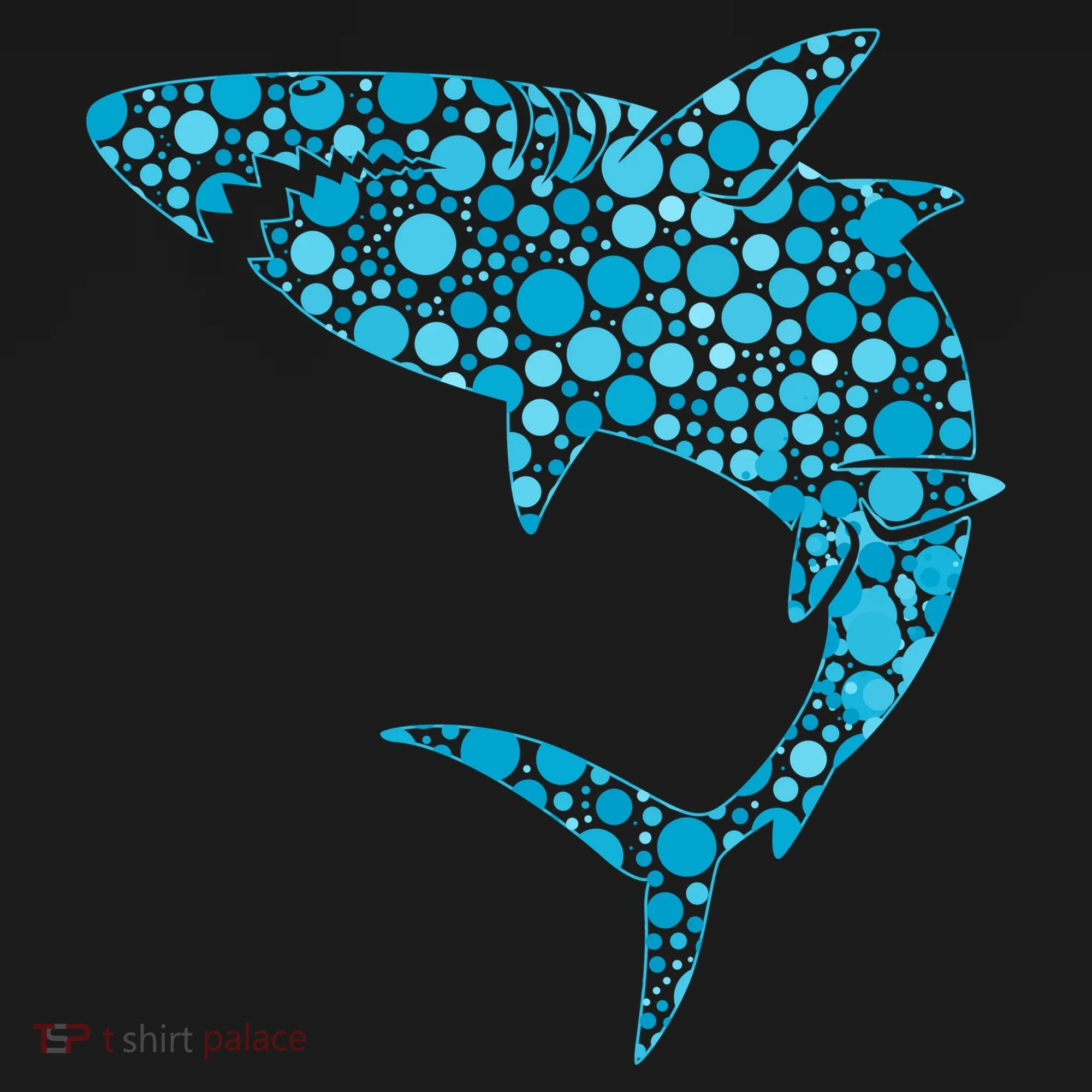 International Dot Day Teal Dot Shark Bucket Hat