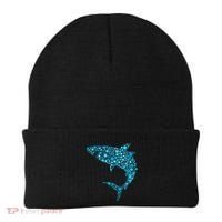 International Dot Day Teal Dot Shark Beanie thumb 0