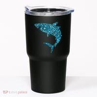 International Dot Day Teal Dot Shark Tumbler thumb 0