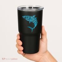 International Dot Day Teal Dot Shark Tumbler thumb 2