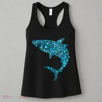 International Dot Day Teal Dot Shark Women's Tank Top thumb 3