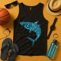 International Dot Day Teal Dot Shark Tank Top thumb 4