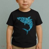 International Dot Day Teal Dot Shark Toddler T-Shirt thumb 2