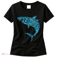 International Dot Day Teal Dot Shark Women's T-Shirt thumb 0