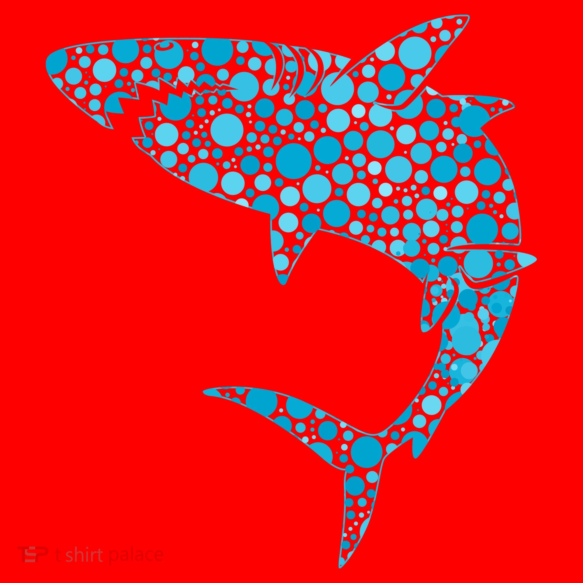 International Dot Day Teal Dot Shark Santa Hat