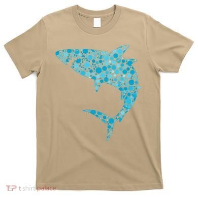 International Dot Day Teal Dot Shark T-Shirt
