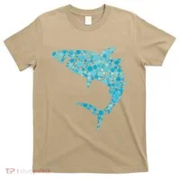 International Dot Day Teal Dot Shark T-Shirt thumb 0