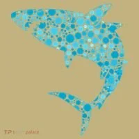 International Dot Day Teal Dot Shark T-Shirt thumb 7
