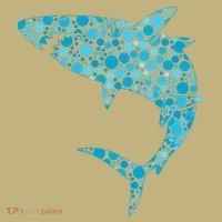 International Dot Day Teal Dot Shark Button thumb 1