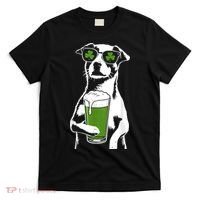 Irish Dog Drinking Beer T-Shirt thumb 0