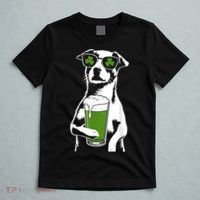 Irish Dog Drinking Beer T-Shirt thumb 5
