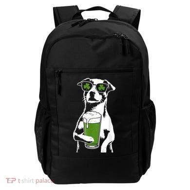 Irish Dog Drinking Beer Backpack