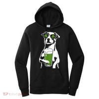 Irish Dog Drinking Beer Women's Hoodie thumb 0