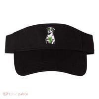 Irish Dog Drinking Beer Visor thumb 0