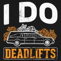 I Do Deadlifts Mortician Mortuary Funeral Director Backpack thumb 2