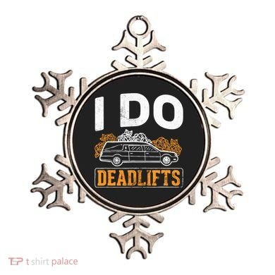 I Do Deadlifts Mortician Mortuary Funeral Director Ornament