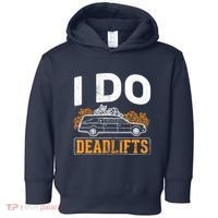 I Do Deadlifts Mortician Mortuary Funeral Director Toddler Hoodie thumb 0