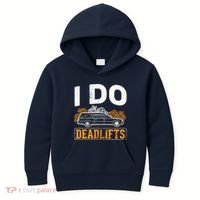 I Do Deadlifts Mortician Mortuary Funeral Director Kids Hoodie thumb 0